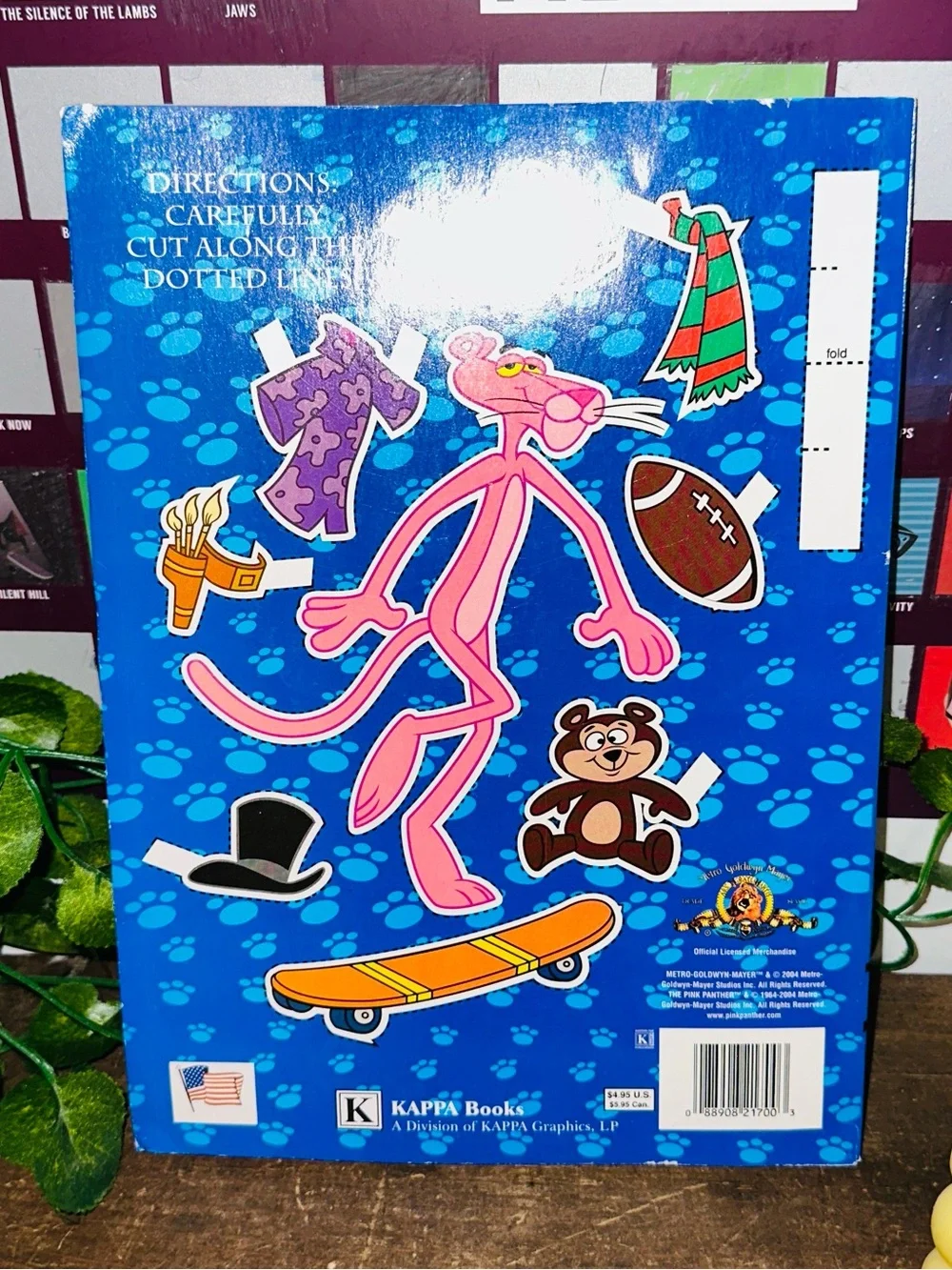 Vintage Pink Panther Kappa 2000’s Coloring and Activity Book NEW